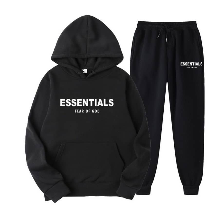 Essentials Fear of God Green TrackSuit